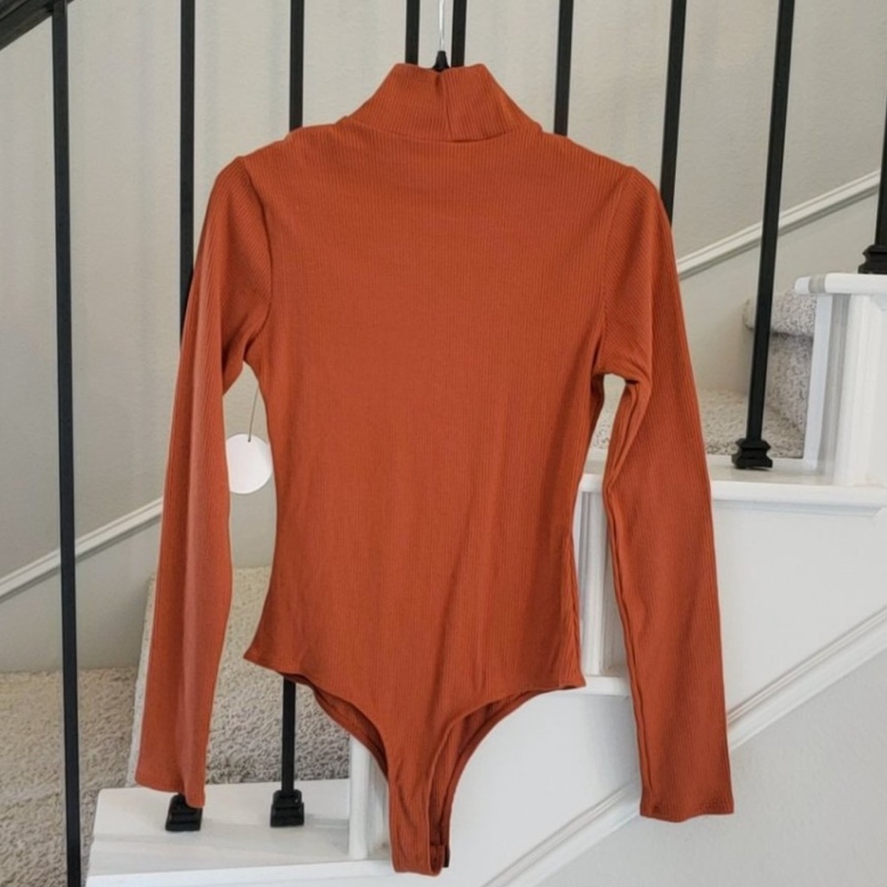 Lulus Basics Ribbed Bodysuit - Picture 2 of 4